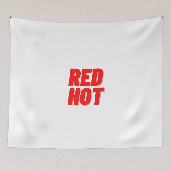 Item preview, Harding Zeta Rho "Red Hot" Sticker designed and sold by larajharper.