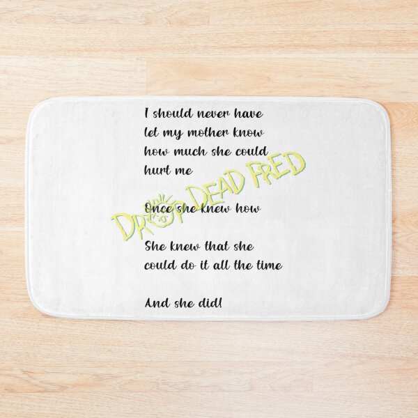 Item preview, drop dead fred designed and sold by lisamariepri.
