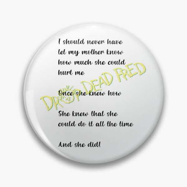 Item preview, drop dead fred designed and sold by lisamariepri.