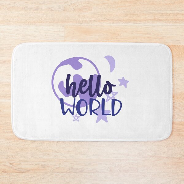 Item preview, Hello world designed and sold by razvigod.