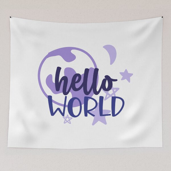 Item preview, Hello world designed and sold by razvigod.