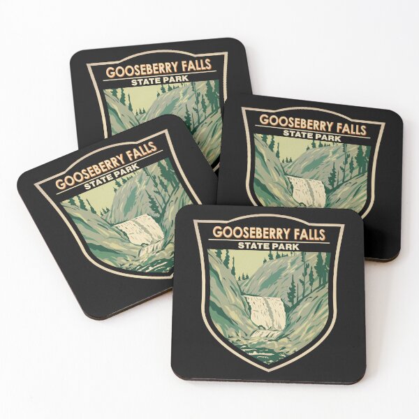 Item preview, Gooseberry Falls State Park Minnesota Vintage Badge designed and sold by KrisSidDesigns.