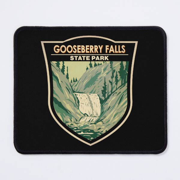 Item preview, Gooseberry Falls State Park Minnesota Vintage Badge designed and sold by KrisSidDesigns.