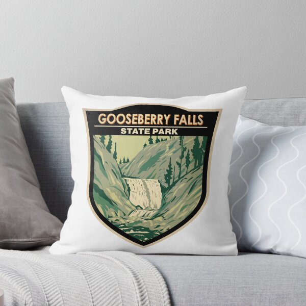 Item preview, Gooseberry Falls State Park Minnesota Vintage Badge designed and sold by KrisSidDesigns.