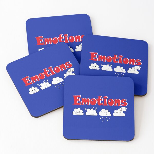 Item preview, Emotional Clouds - Red and White designed and sold by ArtCreativeSACB.