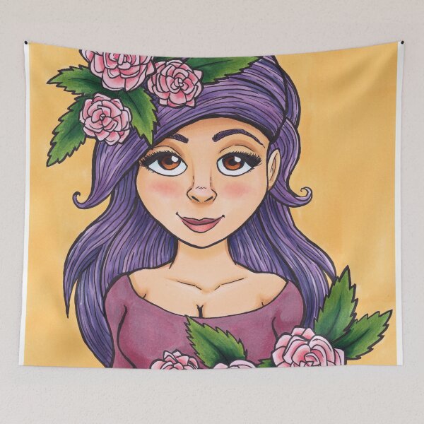 Item preview, Amelia rose designed and sold by ScribbleFixArt.