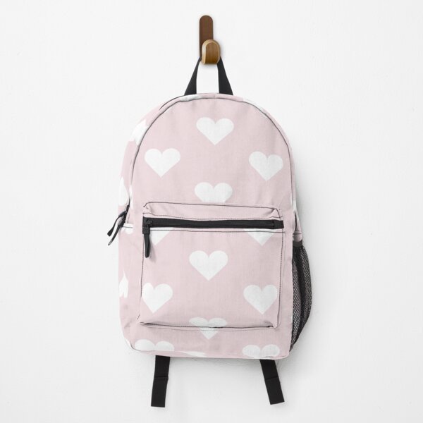 Item preview, Medium WHITE and PALE PINK LOVE HEARTS designed and sold by RachelMacht.