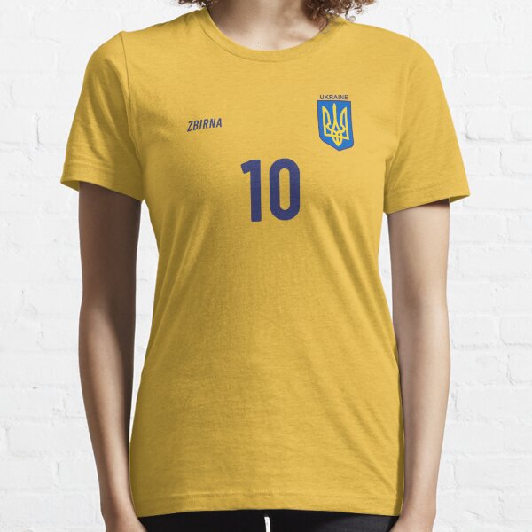 Ukraine National Football Team Soccer Retro Jersey T-Shirt