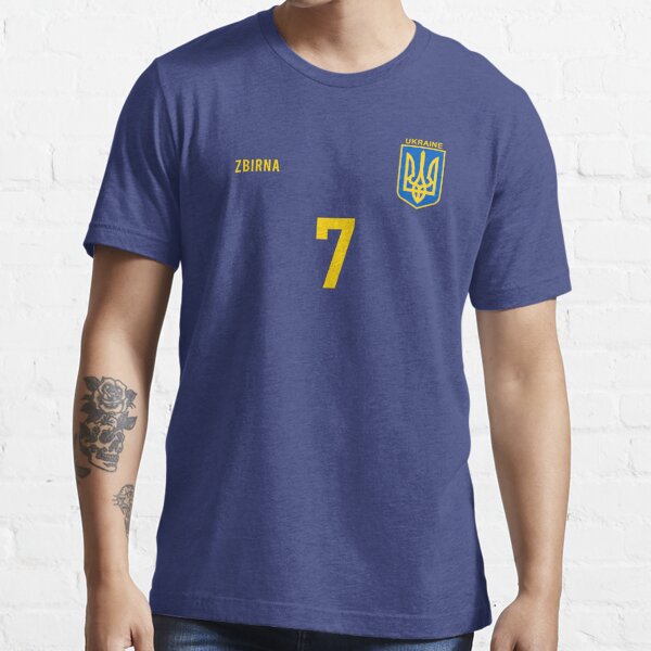 Retro Ukraine Soccer Jersey Ukrayina Football T-Shirt