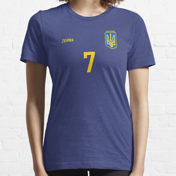 Retro Ukraine Soccer Jersey Ukrayina Football T-Shirt