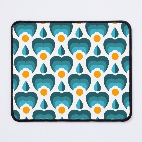 Item preview, 0965 - love flowers, blue designed and sold by RouCouCou.