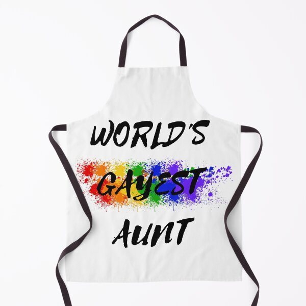 Item preview, World's Gayest Aunt designed and sold by LuckyKermit.