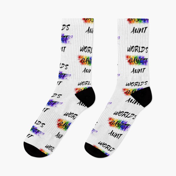 Item preview, World's Gayest Aunt designed and sold by LuckyKermit.