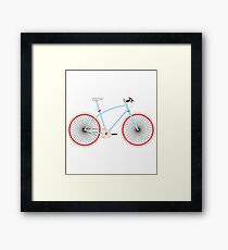 Fixie Bike Framed Print
