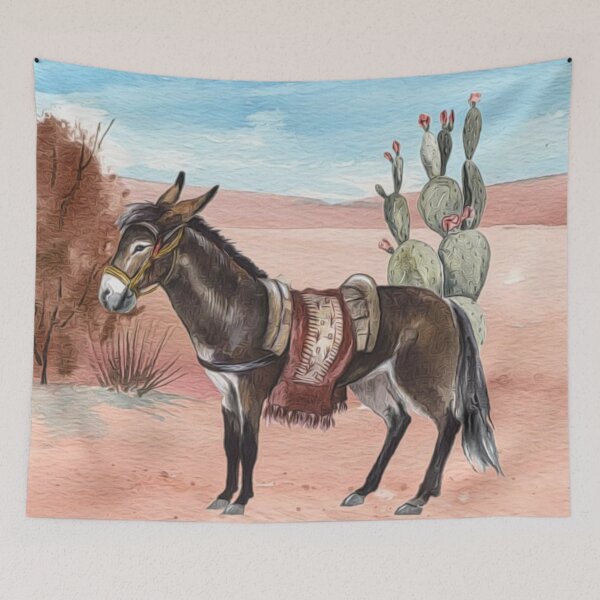 Item preview, Southwest Donkey  designed and sold by HappyLifeCreate.