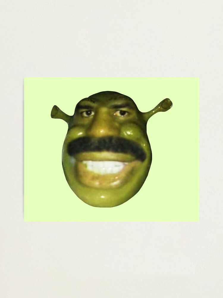 Shrek meme Photographic Print for Sale by Doflamingo99