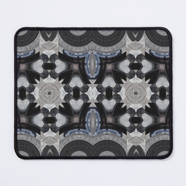 Item preview, Shades of Grey Mosaic Pattern by Jenny Meehan designed and sold by Jenny Meehan Art Prints and Patterns .
