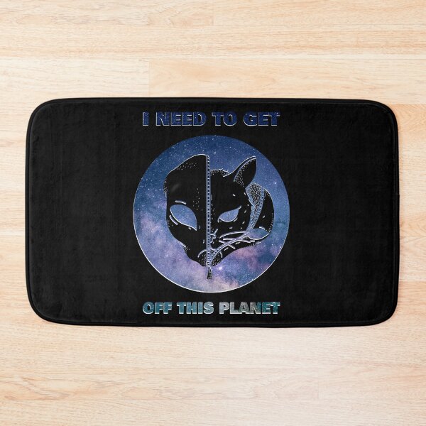 Item preview, I Need To Get Off This Planet Alien Galaxy Star Cat designed and sold by TheWildFlix.