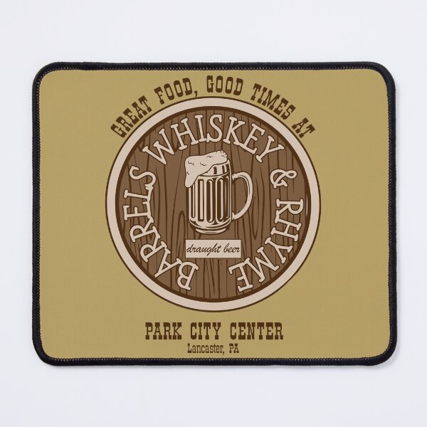 Item preview, Barrels, Whiskey & Rhyme, Park City Center designed and sold by TeeArcade84.
