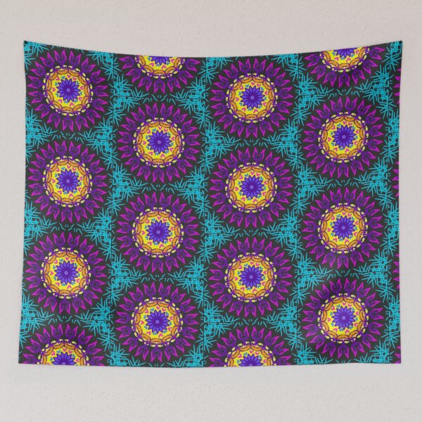 Item preview, colorful mandala artwork designed and sold by time-to-relax.