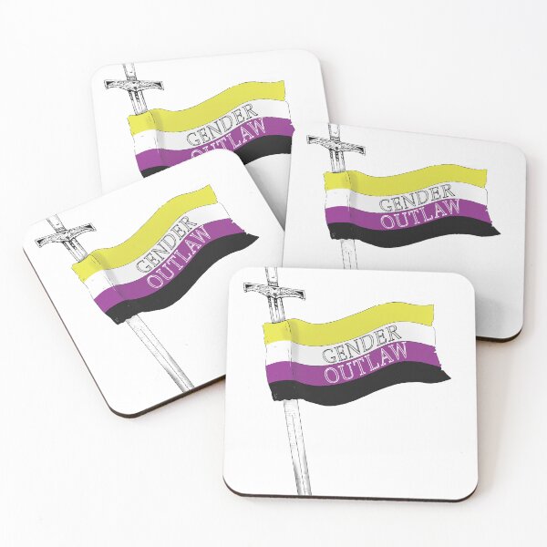 Item preview, Gender Outlaw flag designed and sold by atlasbackache.