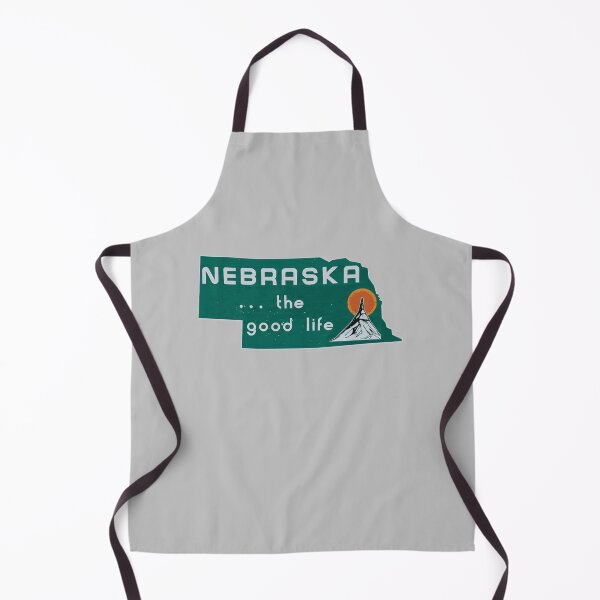 Artikelvorschau, Nebraska... das gute Leben Design - Nebraska Silhouette - NE Zeichen - Nebraska Aufkleber - Nebraska Shirt - Nebraksa Geschenke entworfen und verkauft von smooshfaceutd.