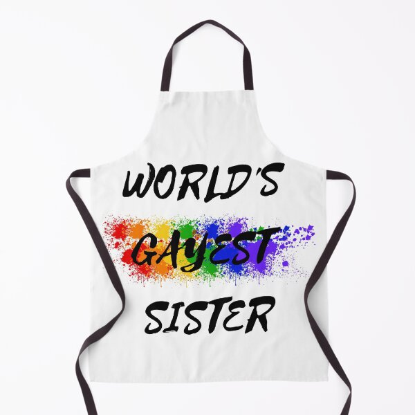 Item preview, World's Gayest Sister designed and sold by LuckyKermit.