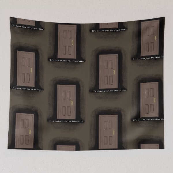 Item preview, Classic Survival Horror Door designed and sold by MutedCarbon.