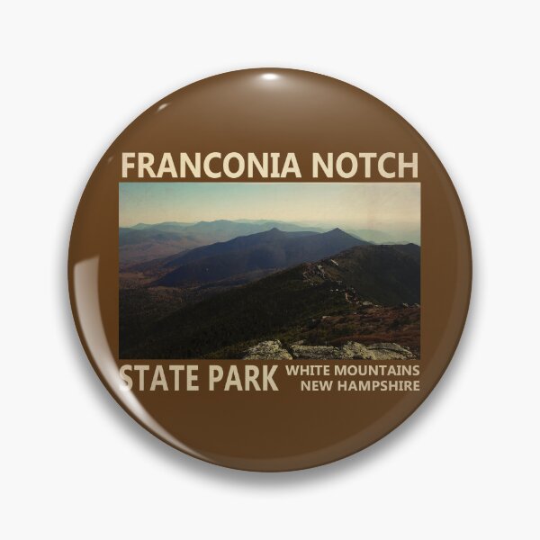 Item preview, Franconia Notch State Park New Hampshire Watercolor Vintage designed and sold by KrisSidDesigns.