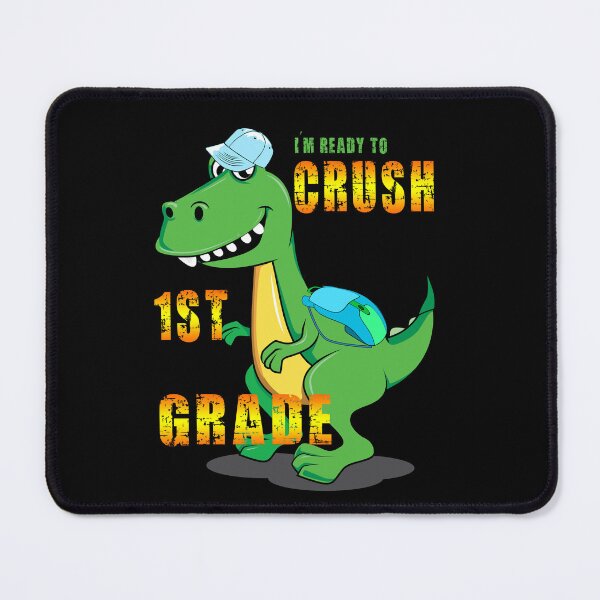 Item preview, Funny I'm Ready To Crush 1st Grade Dinosaur Back To School designed and sold by fatydesignspace.