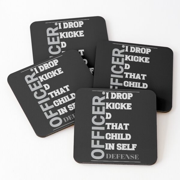 Item preview, officer i drop kicked designed and sold by MESCLOTHIING.