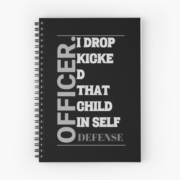 Item preview, officer i drop kicked designed and sold by MESCLOTHIING.