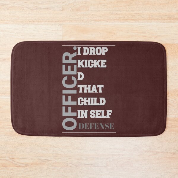 Item preview, officer i drop kicked designed and sold by MESCLOTHIING.