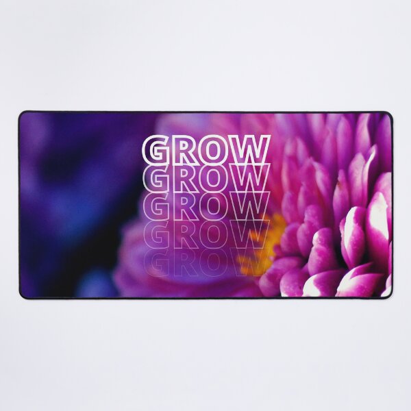 Item preview, GROW (above) - Vibrant Purple Flowers designed and sold by AliceSLee.