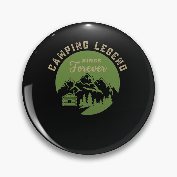 Item preview, Camping Legend Since Forever designed and sold by Rainbow Designs.