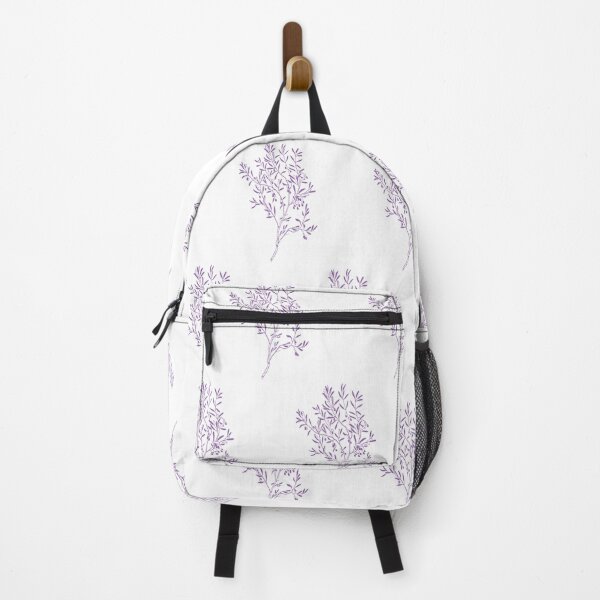 Item preview, Grape Purple Branches And Leaves Pattern On White Background designed and sold by burbankdesigns.