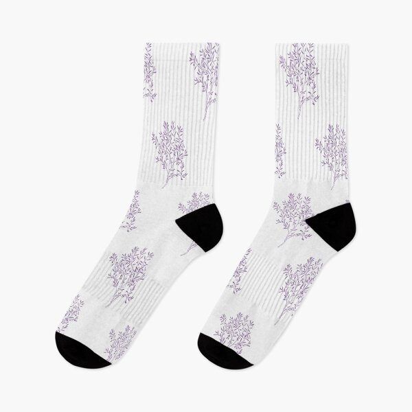 Item preview, Grape Purple Branches And Leaves Pattern On White Background designed and sold by burbankdesigns.
