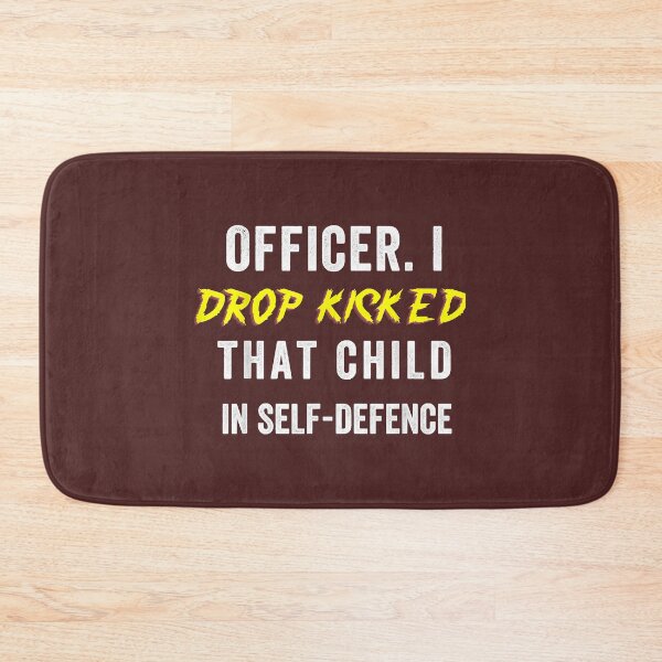 Item preview, Men women Officer I Drop Kicked That Child In Self Defense designed and sold by MESCLOTHIING.