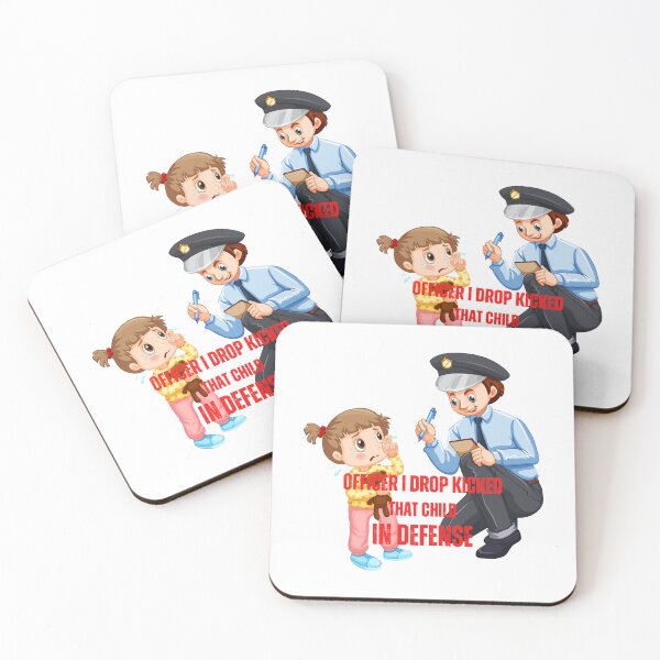Item preview, officer i drop kicked that child in defense  designed and sold by MESCLOTHIING.