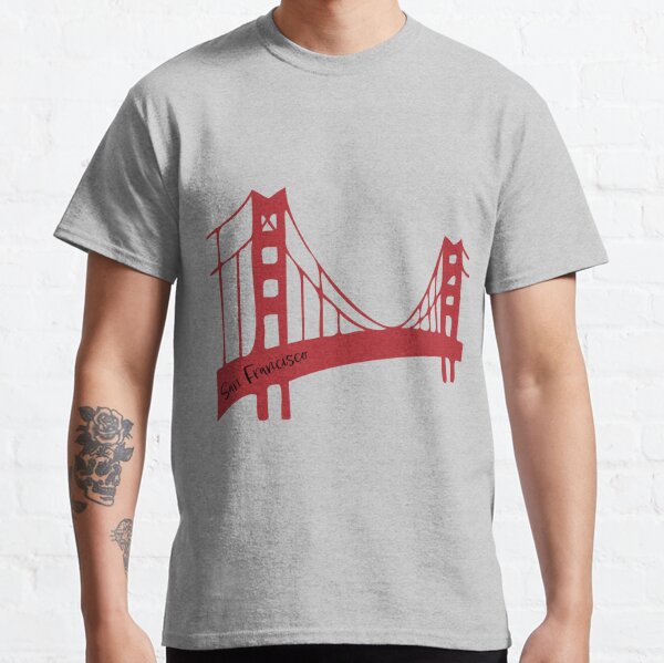 Golden Gate  Bridge to San Francisco  Classic T-Shirt