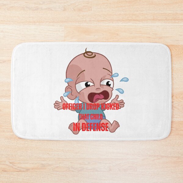 Item preview, officer i drop kicked that child in defense  designed and sold by MESCLOTHIING.