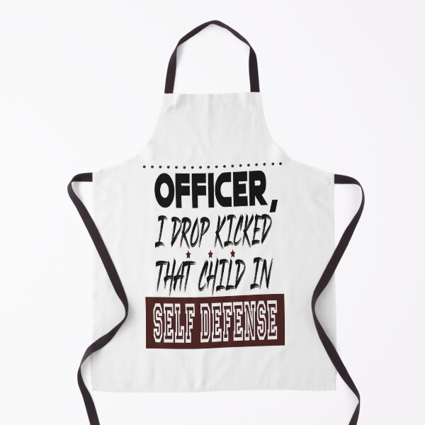 Item preview, Officer I Drop Kicked That Child In Self Defense designed and sold by MESCLOTHIING.