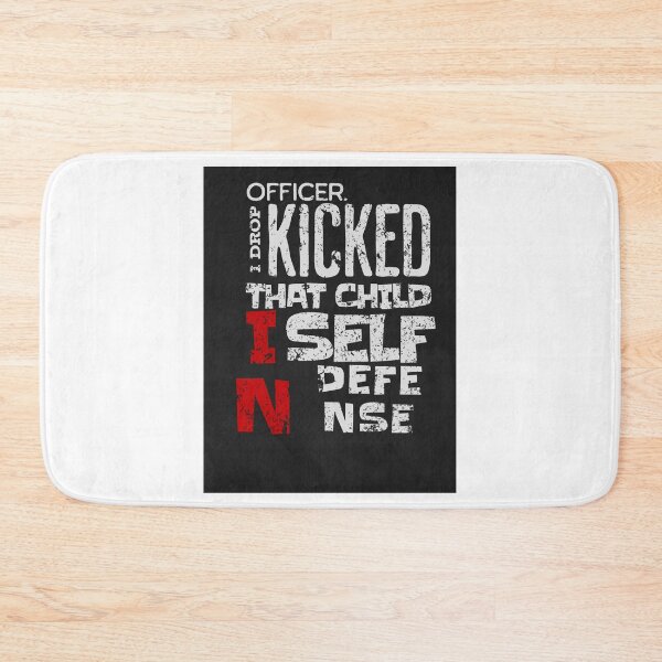 Item preview, Officer I Drop Kicked That Child In Self Defense  designed and sold by MESCLOTHIING.