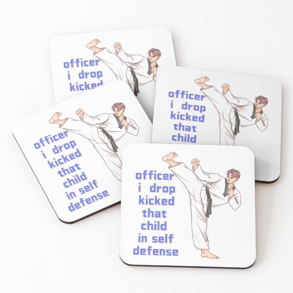 Item preview, Officer I Drop Kicked That Child In Self Defense  designed and sold by MESCLOTHIING.