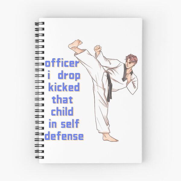 Item preview, Officer I Drop Kicked That Child In Self Defense  designed and sold by MESCLOTHIING.