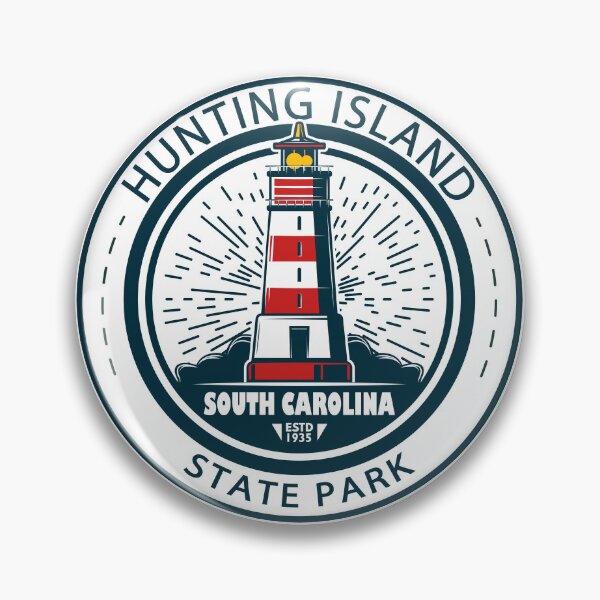 Artikelvorschau, Abzeichen für den Hunting Island State Park in South Carolina entworfen und verkauft von KrisSidDesigns.