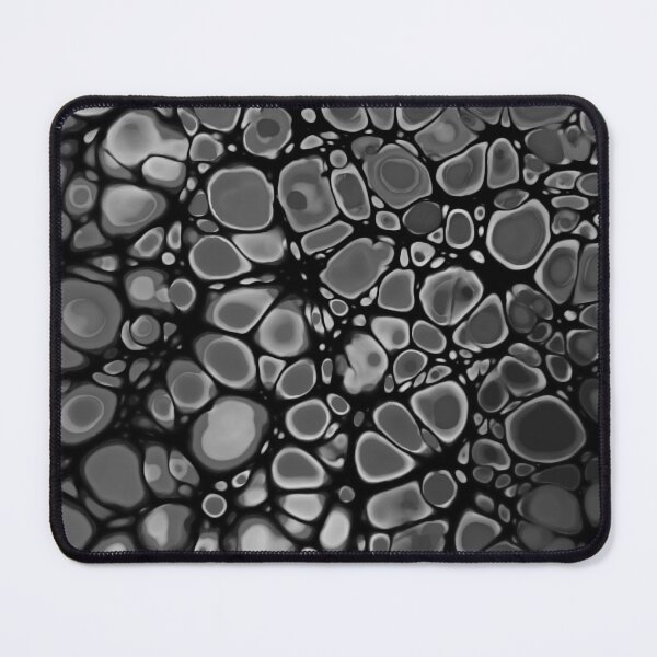 Item preview, ProB1 Trippy Black White Grey Acrylic Cells Pour designed and sold by cjpours.