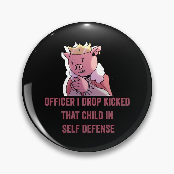Item preview, Officer I Drop Kicked That Child In Self Defense  designed and sold by MESCLOTHIING.