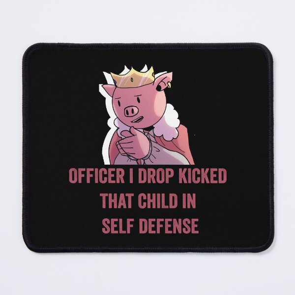 Item preview, Officer I Drop Kicked That Child In Self Defense  designed and sold by MESCLOTHIING.