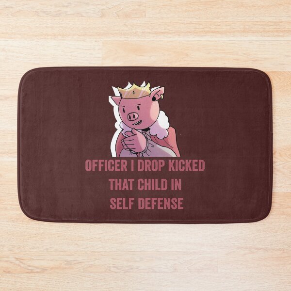 Item preview, Officer I Drop Kicked That Child In Self Defense  designed and sold by MESCLOTHIING.